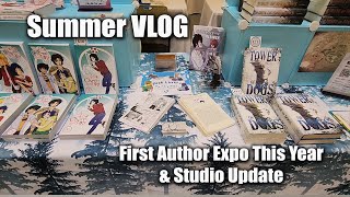 Summer VLOG Pupdates First Author Expo Prep for Createathon amp More [upl. by Ahsiadal]