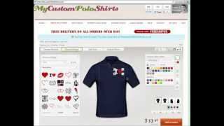 Custom Polo Shirts  Design Your OWN Custom Polo Shirts Online [upl. by Noffihc]