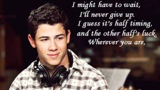 Nick Jonas  Havent met you yet cover  lyrics [upl. by Inattirb118]