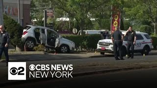 Police fatally shoot man in Massapequa after chase from NYC to Long Island official says [upl. by Saturday83]