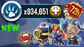 Monster Legends  72 Hour Challenge tutorial get all Kihaku Firael Inknatius [upl. by Eadmund]