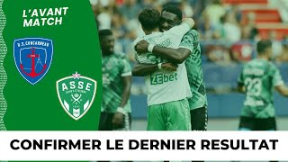 CONCARNEAU vs ASSE LAVANT MATCH  Les Verts vont devoir confirmer 💚 [upl. by Lubin]