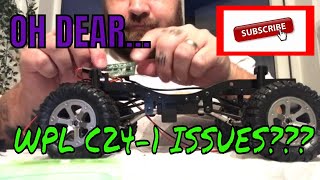 WPL C241 RC TRAIL TRUCK Power problems Get your WPL MODEL using the link [upl. by Aitnom578]