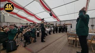 Preussischer Präsentiermarsch  Jägerkapelle Hochneukirch amp Tambourkorps „Heimattreuequot Elfgen 4K [upl. by Fokos]