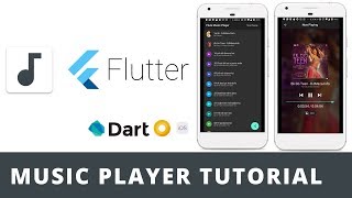 Flutter Music Player Tutorial  Basic Demo  Open Source [upl. by Phaidra]