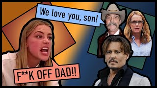 Johnny Depp amp Amber Heard Case Update Ambers Parents Sided With Johnny  NEW TEXTS amp EVIDENCE [upl. by Troy]