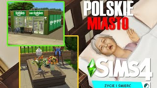 PRAWDZIWY POLSKI POGRZEB W POLSKIM MIEŚCIE w SIMS 4 [upl. by Olenolin]