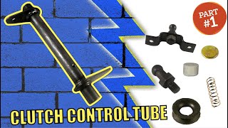 Willys Jeep Clutch Control Tube Assembly INSTALL  Part 1 [upl. by Aicenert76]