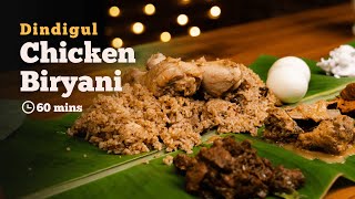 Traditional and Authentic Dindigul Chicken Biryani Recipe  Cookd [upl. by Diamante280]