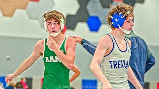 120 – Wilson Wright G of New Trier IL vs Tyler Weidman R of Grayslake Central IL [upl. by Pontone]