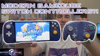 NEW GameCube Controllers for Switch Retroflag Handheld Controller vs NYXI Wizard  GameCube Galaxy [upl. by Wiebmer]