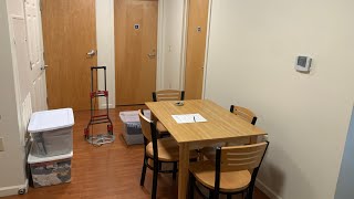 Seahawk Village UNCW empty apartment tour 🐠 [upl. by Eedyaj]