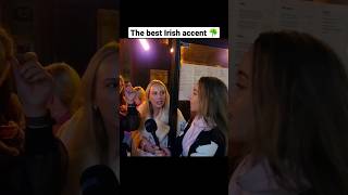 The Best Irish accent dublin christmas ireland streetinterview irish europe irishaccent [upl. by Hadeehuat]