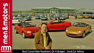 Best Convertible Roadsters On A Budget  Used Car Advice [upl. by Adore]