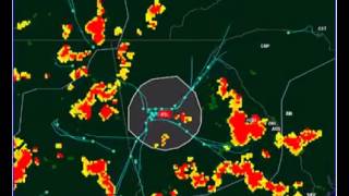 Airplanes around thunderstorms [upl. by Esorlatsyrc]