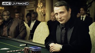 Casino Royale 4k HDR Le Chiffre Poisons Bond Movie [upl. by Mientao]