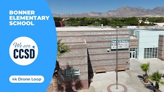 John W Bonner Elementary School  4k Drone Loop [upl. by Ayoral]