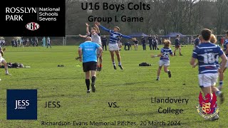 2024 Rosslyn Park Schools U16 Boys Colts [upl. by Alarice]