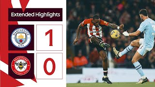 Manchester City 10 Brentford  Extended Premier League Highlights [upl. by Hanford344]