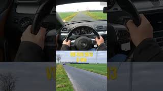 0100 KMH ACCELERATION IN R36 VW PASSAT CC VR6 36 shorts youtubeshorts foryou [upl. by Doxia]