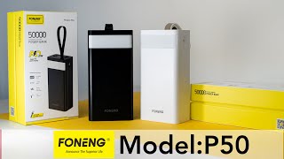 Foneng P50 I 50000mah Power Bank [upl. by Margreta]