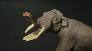 Amebelodon Safari Ltd Dinosaur Toy Review [upl. by Ewer]