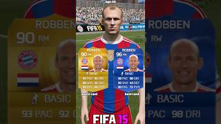 🇳🇱 ARJEN ROBBEN worst vs best card in EVERY FIFA 1021⚽shorts fifa eafc24 fc24 robben [upl. by Doreg994]