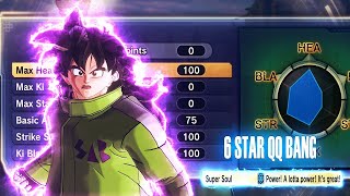 HOW TO MAX ALL STATS  6 STAR QQ BANG  Dragon Ball Xenoverse 2 [upl. by Aipotu]