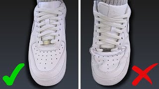 HOW TO PREVENT CREASES IN AIR FORCE 1s Best Way [upl. by Marsha36]