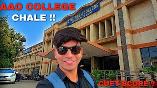 Dyal Singh college vlog ❣️  Brain Teaser Vlog  DU  With CUET Score  Campus Tour vlog college [upl. by Ayekal760]