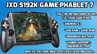 Best Handheld Gaming System of 2017  JXD S192K Singularity Phablet 7 inch IPS [upl. by Witt]