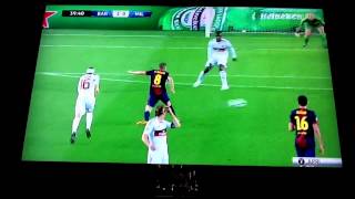 BarcellonaMilan 40skyHD All goal and Hightlights [upl. by Hisbe]