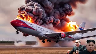 happened 30 seconds ago the plane carrying 500 NORTH KOREAN commanders was destroyed by Ukraine [upl. by Meridel974]