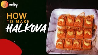 Halkova Sweet Recipe home made sweet made by Cherukus kids channel [upl. by Yle]