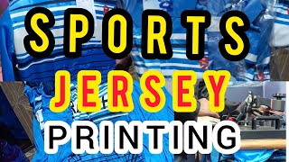 Sports Jersey Printing ajeetsstore sportsjersey sublimationprinting [upl. by Amitaf]