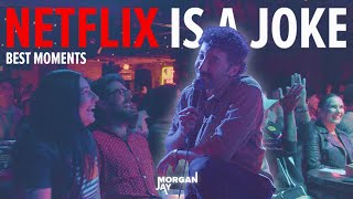 NETFLIX IS A JOKE FEST  Best Moments  Morgan Jay  Stand Up Comedy [upl. by Nylahsoj]