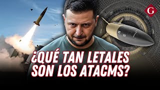 ATACMS Cómo son los MISILES de largo alcance de EEUU que UCRANIA acaba de usar contra Rusia [upl. by Tate114]