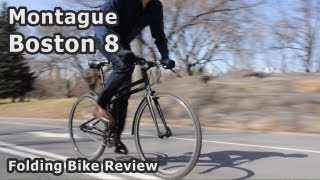 Montague Boston 8  Full Size Folding Bike [upl. by Aicargatla]