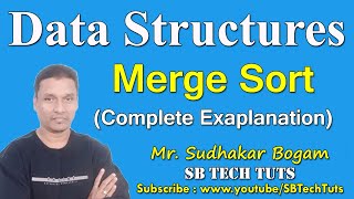 Merge Sort with Example Complete Explanation  Merge Sort  Data Structures [upl. by Treb45]