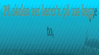 To Dråper Vann KARAOKE med tekst [upl. by Maller193]