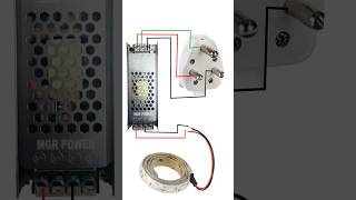 strip light installation kase karestrip light connection kase karestrip light adapter connection [upl. by Caassi881]