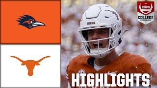 UTSA Roadrunners vs Texas Longhorns  Full Game Highlights  ESPN College Football [upl. by Attena]