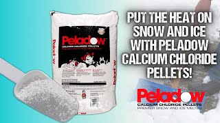 Peladow Premier Calcium Chloride Pellets Snow amp Ice Melter [upl. by Alexio238]