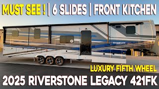 2025 Riverstone 421FK Legacy Edition Luxury Fifth Wheel by Forestriver RVs at Couchs RV Nation [upl. by Zebedee]