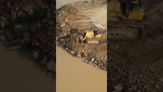 Stronger Mini Dozer Soil Pushing dozer [upl. by Harshman]