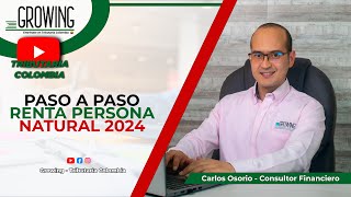 📕 PASO A PASO RENTA PERSONA NATURAL 2024 📙 [upl. by Arrotal]