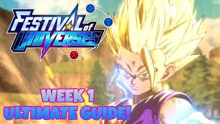 Festival of Universes Week 1 Full Efficiency Guide STAR COINS CAMARADERIE GLORY POINTS ETC [upl. by Jac281]