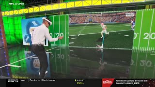 NFL LIVE  Dan Orlovsky breakdown how Josh Allen amp Bills exposed Chiefs defense on virtual reality [upl. by Atimad]