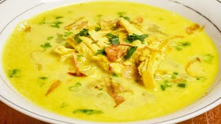 MASAK SOTO AYAM BEDA DARI YANG LAIN  SEJAK TAHU RESEP INI SAYA TIDAK BELI DILUARAN [upl. by Ainattirb]