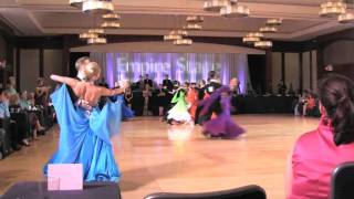 Rising Star International Standard Ballroom Dance Competition NYC Chris Gerges [upl. by Tiler]